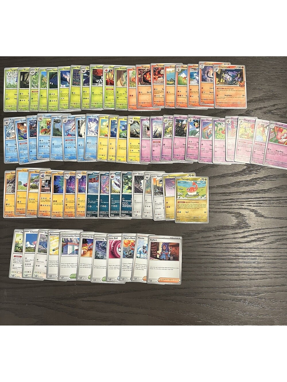 Pokémon Scarlet & Violet Twilight Masquerade Lot 80+ Near Mint